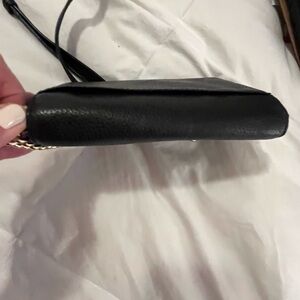 Michael Kors Black marble leather Crossbody bag